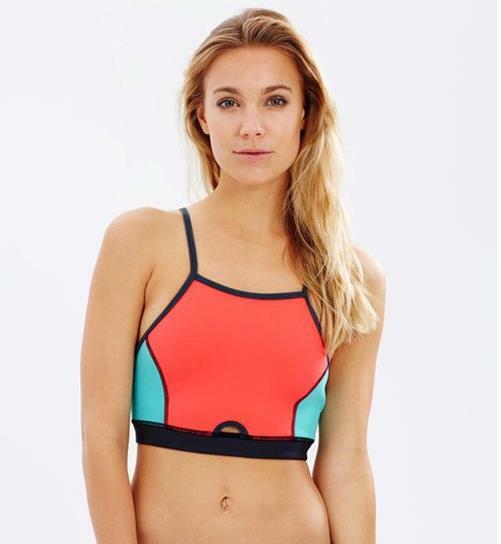 wetsuit bikini top
